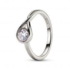 Pandora Brilliance 0.50ct Lab-Grown Diamond White Gold Ring