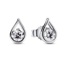 Pandora Brilliance 0.50ctw Lab-Grown Diamond Sterling Silver Stud Earrings