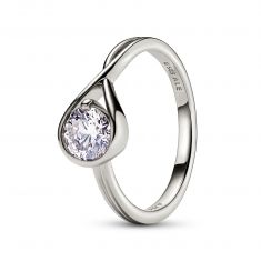 Pandora Brilliance 0.75ct Lab-Grown Diamond White Gold Ring