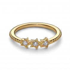 Pandora Celestial Stars Ring | Gold-Plated