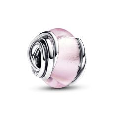 Pandora Encircled Pink Murano Glass Charm