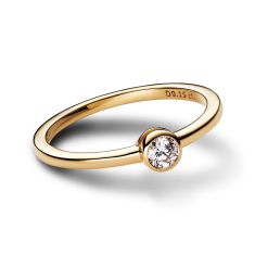 Pandora gold outlet promise rings