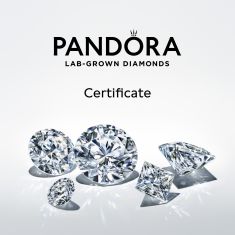 Pandora Era Bezel 0.25ctw Lab-Grown Diamond Sterling Silver Ring