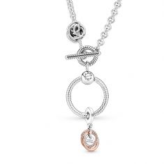 Hearts of pandora bar necklace shop