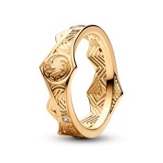 Pandora Game of Thrones House of the Dragon Crown Ring | Gold-Plated