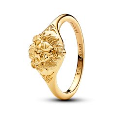 Pandora Game of Thrones Lannister Lion Gold-Plated Ring