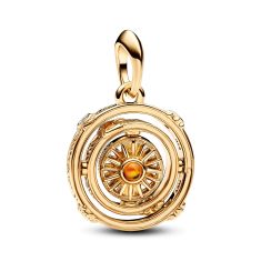Pandora Game of Thrones Spinning Astrolabe Dangle Charm | Gold-Plated
