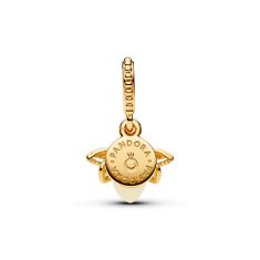 Pandora Glow-in-the-Dark Firefly Gold-Plated Dangle Charm
