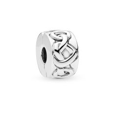 Pandora Knotted Heart Clip