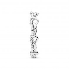 Pandora Knotted Hearts Band Ring
