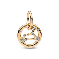 Pandora Leo Zodiac Dangle Charm | Gold-Plated