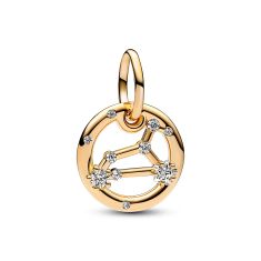 Pandora Leo Zodiac Dangle Charm | Gold-Plated