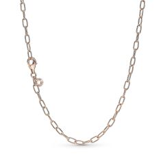 Final Sale - Pandora Link Chain Necklace, Rose Gold-Plated 1