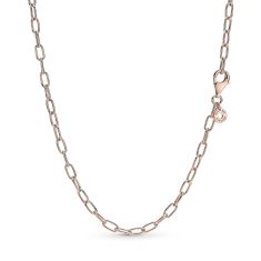 Final Sale - Pandora Link Chain Necklace, Rose Gold-Plated