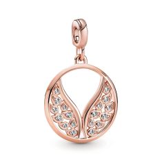 Final Sale - Pandora ME Burning Wings Medallion, Rose Gold-Plated Final Sale - Pandora ME Burning Wings Medallion, Rose Gold-Plated