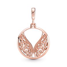 Final Sale - Pandora ME Burning Wings Medallion, Rose Gold-Plated