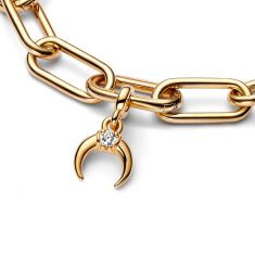 Final Sale - Pandora ME Crescent Moon Mini Dangle | Gold-Plated