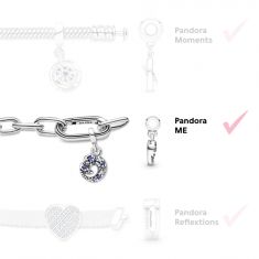 Final Sale - Pandora ME Heart & Rays Medallion | Gold-Plated