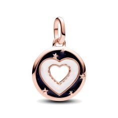 Pandora ME Hearts Medallion Rose Gold-Plated Charm