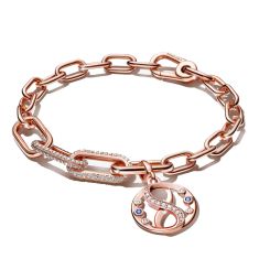 Pandora ME Infinity Bracelet Set | Rose Gold-Plated | 6.9 Inches
