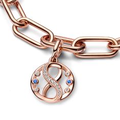 Final Sale - Pandora ME Infinity Symbol Medallion | Rose Gold-Plated