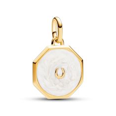 Pandora ME Lucky Horseshoe Medallion Charm | Gold-Plated