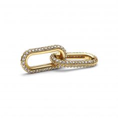 Pandora ME Pav Double Styling Link | Gold-Plated