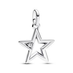 Pandora ME Sparkling Star Medallion Charm