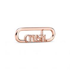 Pandora ME Styling Crush Word Link Charm, Rose Gold-Plated