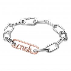 Final Sale - Pandora ME Styling Crush Word Link Charm, Rose Gold-Plated