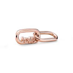 Final Sale - Pandora ME Styling Love Word Link Charm, Rose Gold-Plated Final Sale - Pandora ME Styling Love Word Link Charm, Rose Gold-Plated