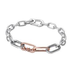 Final Sale - Pandora ME Styling Love Word Link Charm, Rose Gold-Plated