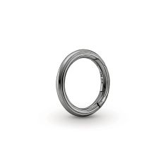 Pandora ME Styling Round Connector, Ruthenium-Plated