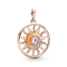 Final Sale - Pandora ME Sun Power Medallion Charm, Rose Gold-Plated Final Sale - Pandora ME Sun Power Medallion Charm, Rose Gold-Plated