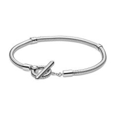 Pandora T-Bar Snake Chain Bracelet