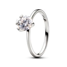 Pandora Nova 1.00ctw Lab-Grown Diamond 14k White Gold Ring