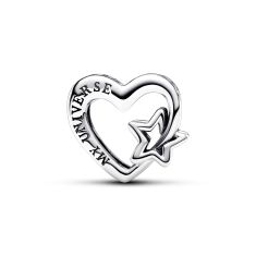 Pandora Openwork Family Heart & Star Charm
