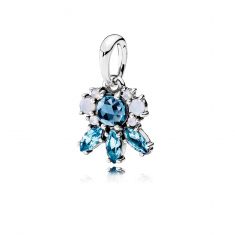 PANDORA Patterns of Frost Pendant Multi Colored Crystal REEDS Jewelers