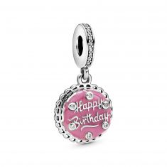 Pandora Pink Birthday Cake Dangle Charm