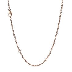 Pandora Cable Chain Necklace, Rose Gold-Plated