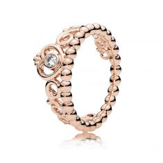 Radiant teardrop discount ring pandora rose