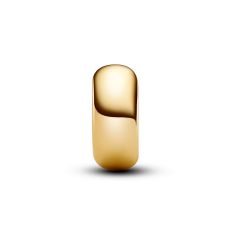 Pandora Round Gold-Plated Clip Charm
