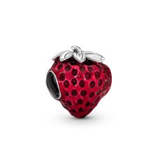 image of Pandora Seeded Strawberry Fruit Charm with sku:20243341
