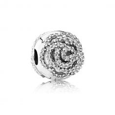 Pandora rose⭐チャーム Pandora Sparkling Rose in Bloom Charm - Etsy