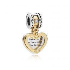 pandora チャーム　Germany２点 Two-tone Splittable Sun & Moon Dangle Charm | Two-tone