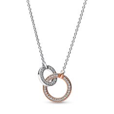 Pandora double coin necklace on sale