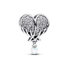 Pandora Heart & Angel Dangle Charm