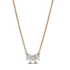 Pandora Gold Elevated Heart Necklace