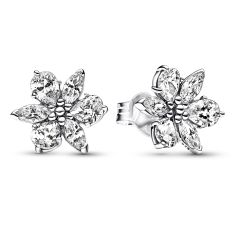 Pandora Sparkling Herbarium Cluster Stud Earrings REEDS Jewelers
