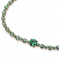 Final Sale - Pandora Sparkling Pavé Tennis Bracelet, Rose Gold-Plated